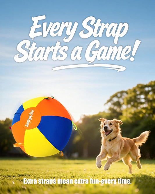SHEENLULU Pelota de pastoreo para perros, bolas de entrenamiento pa...