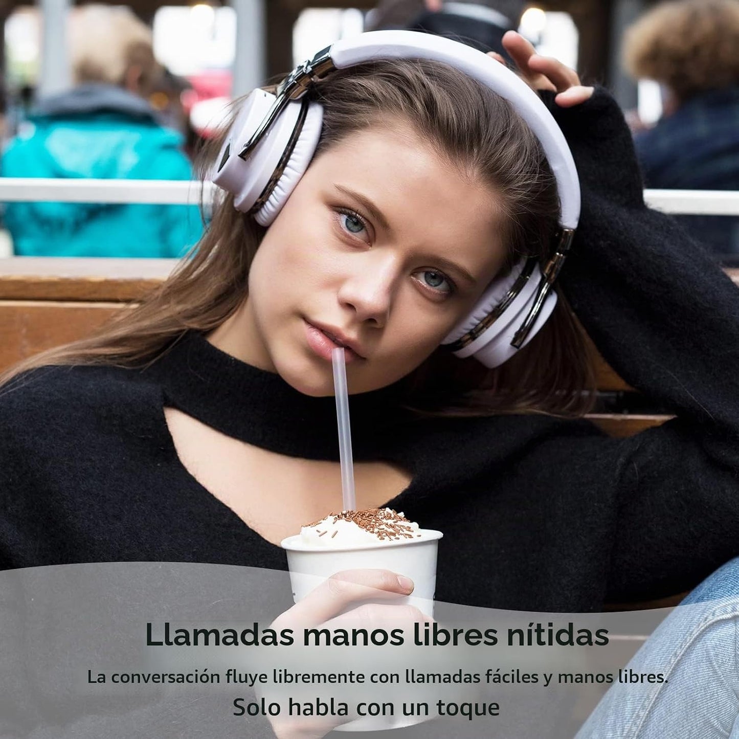 Silensys E7 Auriculares con cancelación activa de ruido Bluetooth c...