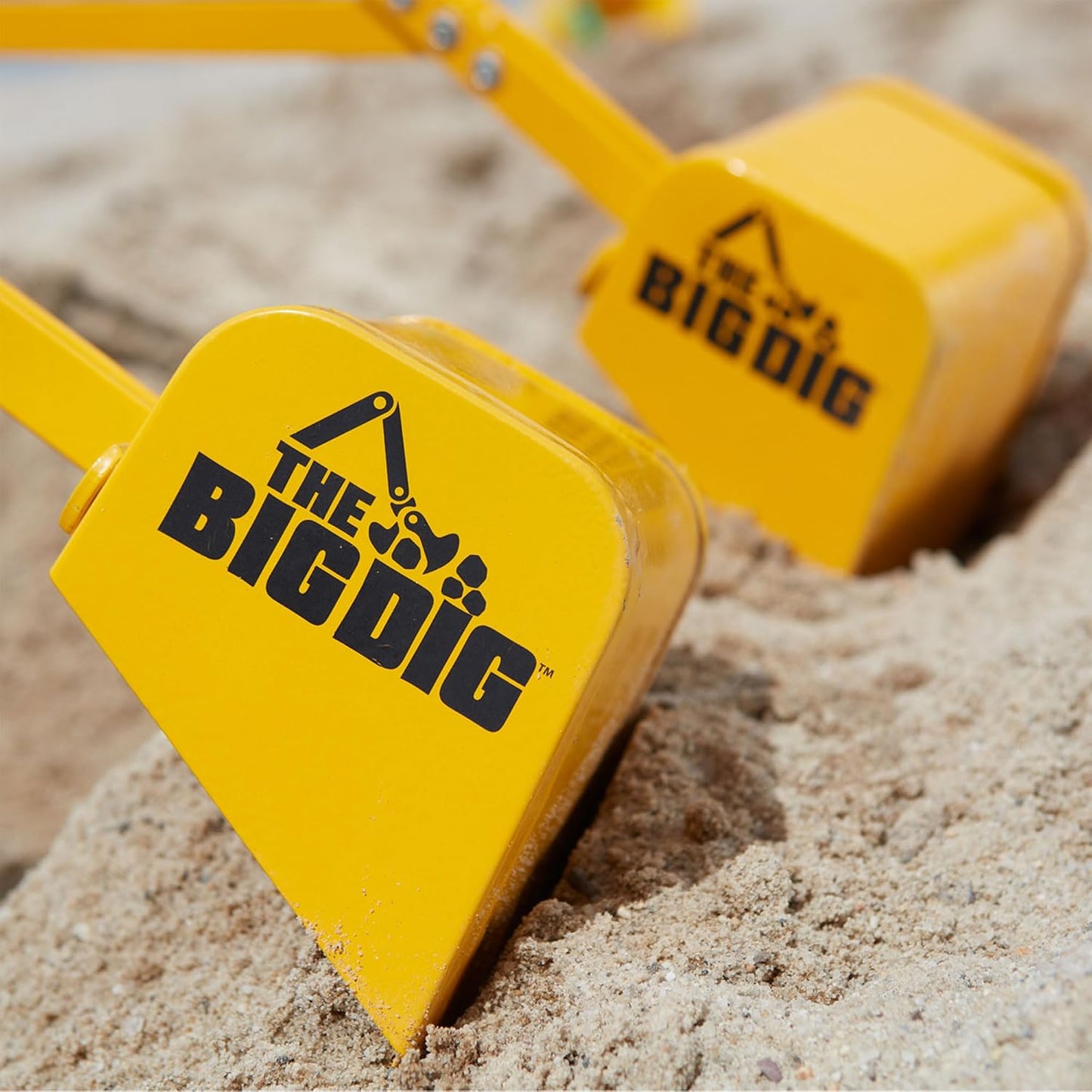 Excavadora de Juguete Big Dig Ride, Excavadora de Caja de Arena con...