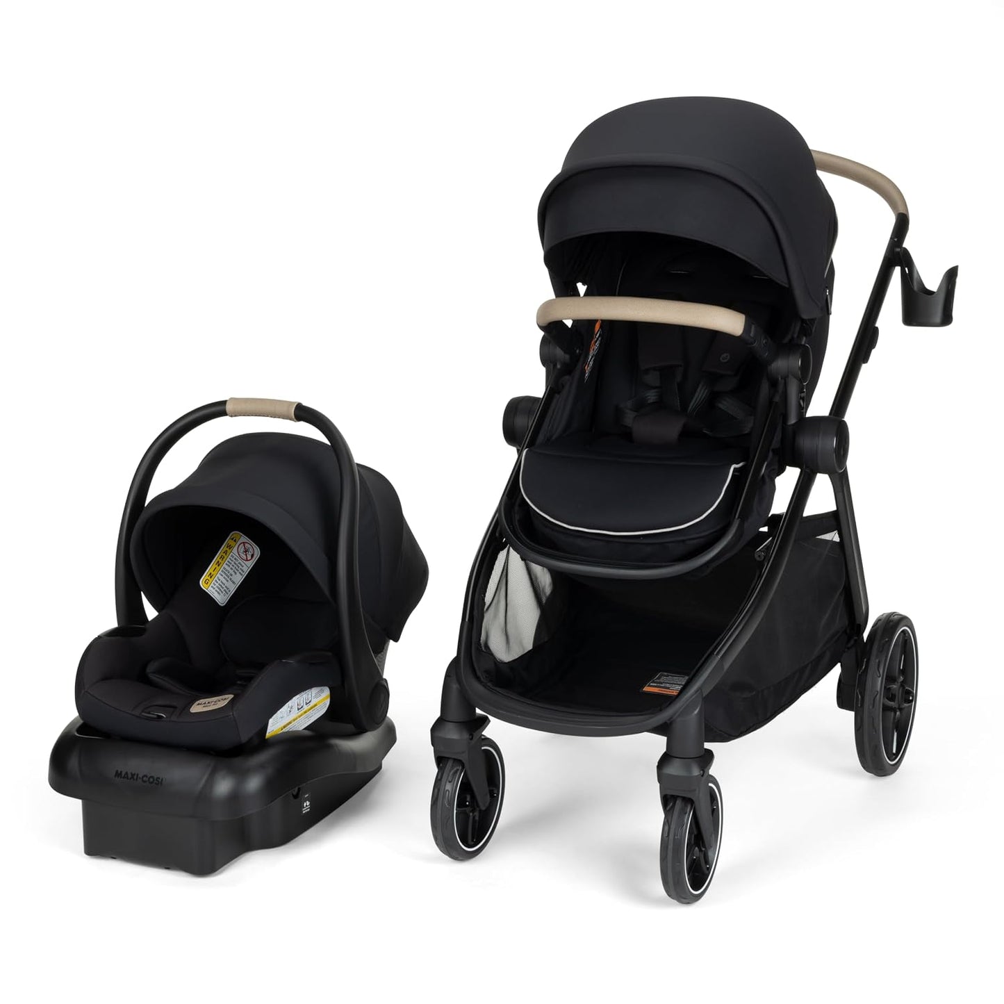 Maxi-Cosi Zelia Pro - Sistema de viaje 5 en 1 con asiento de automó...