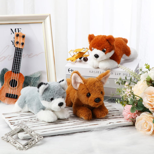 Skylety - 3 piezas de peluche para perro, pomerania, chihuahua, cor...