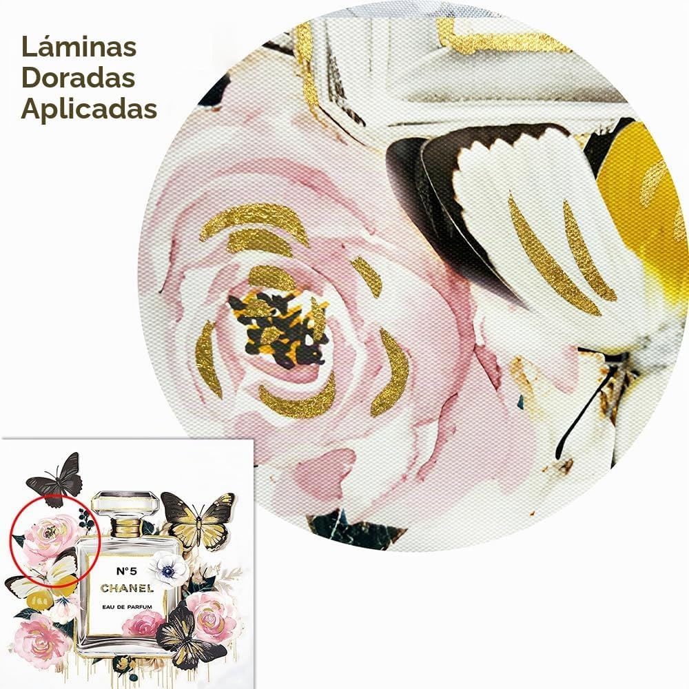Dream Land Lienzo decorativo para pared con botella de perfume: ima...