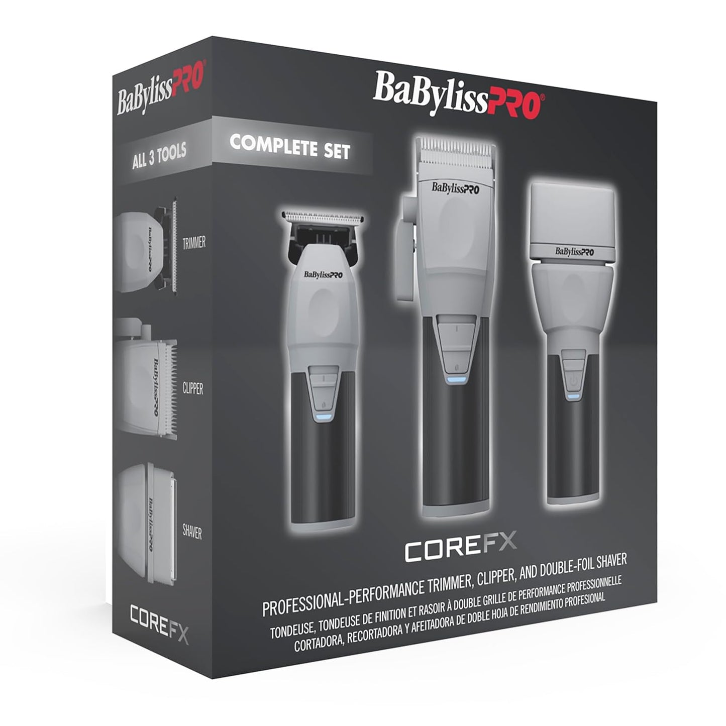 BaBylissPRO COREFX Cortapelos de rendimiento profesional