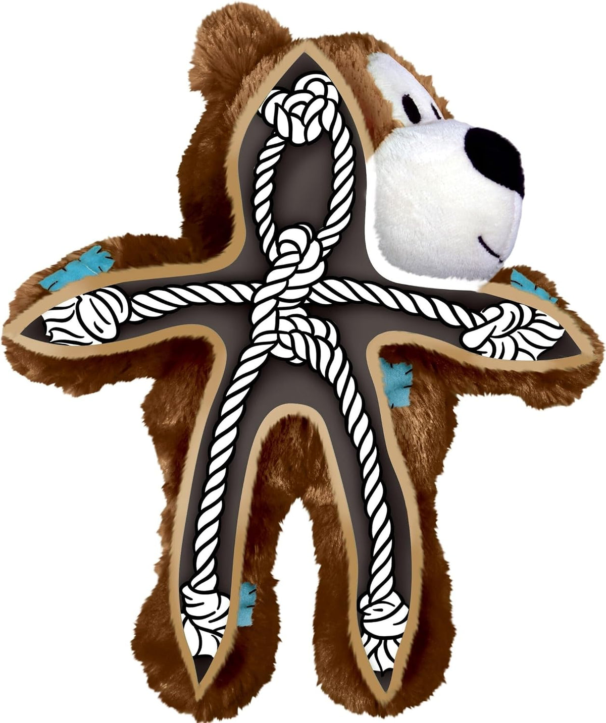 KONG Wild Knots Juguete para perro con diseño de oso, varios colores