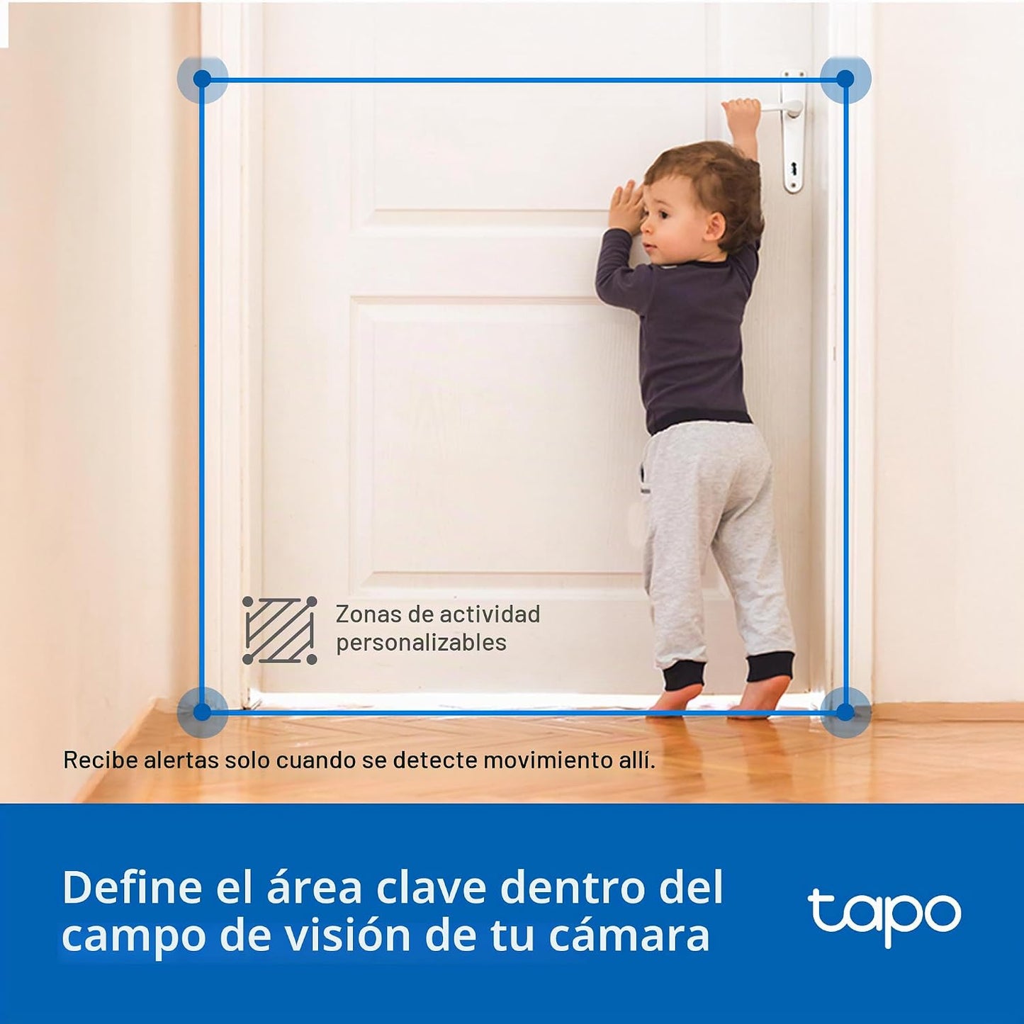 Tapo - Cámara de seguridad 2K 3MP con inclinación\/giro para interi...