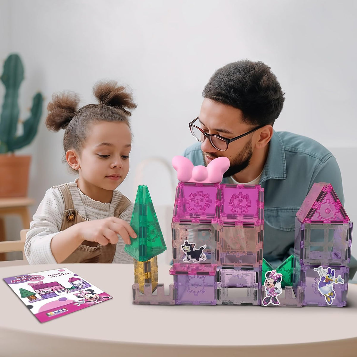 Tytan Juego Oficial de Azulejos Magnéticos de Disney Junior Minnie...