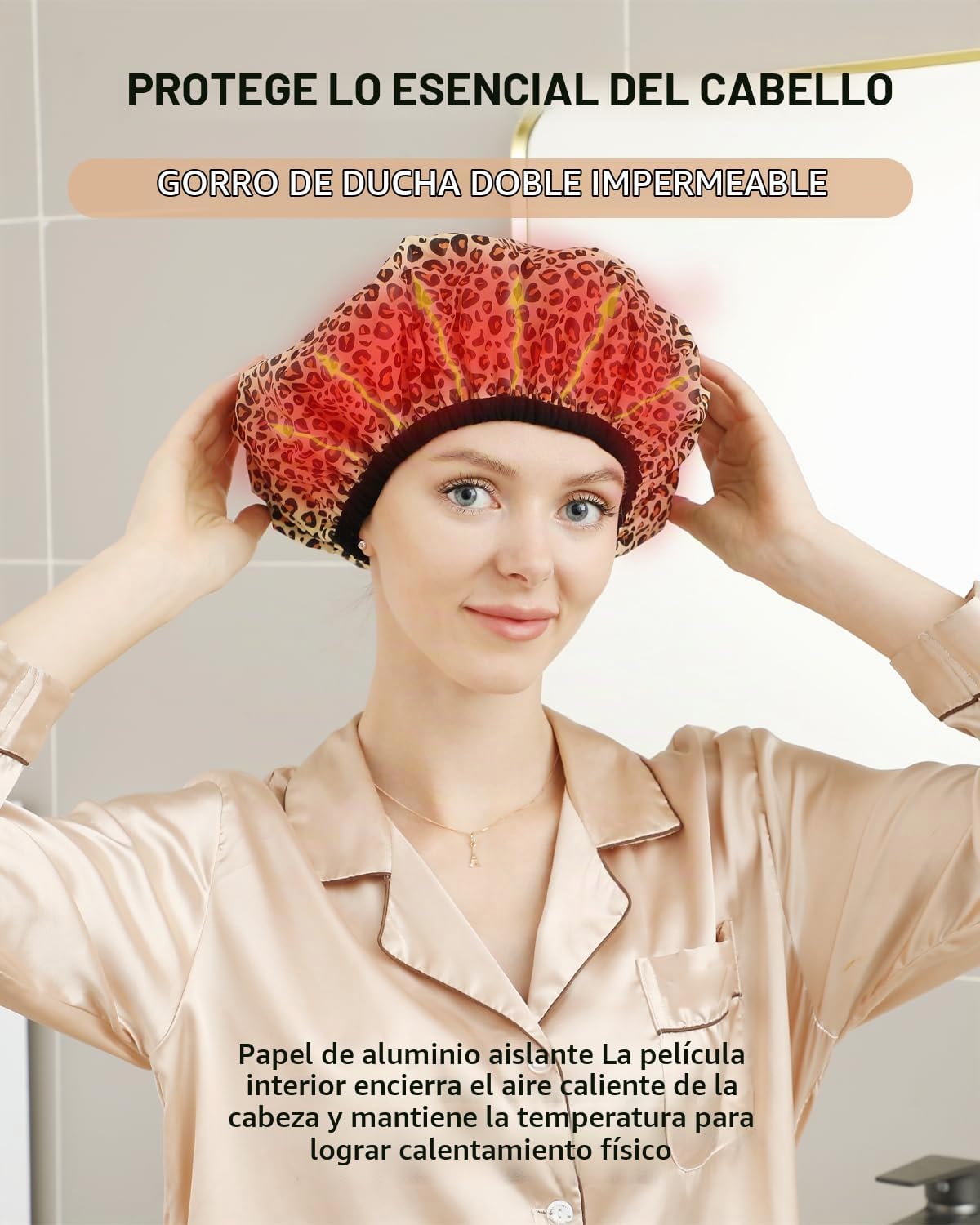 YIZIJIZI 2 tapas térmicas para el cabello de acondicionamiento prof...