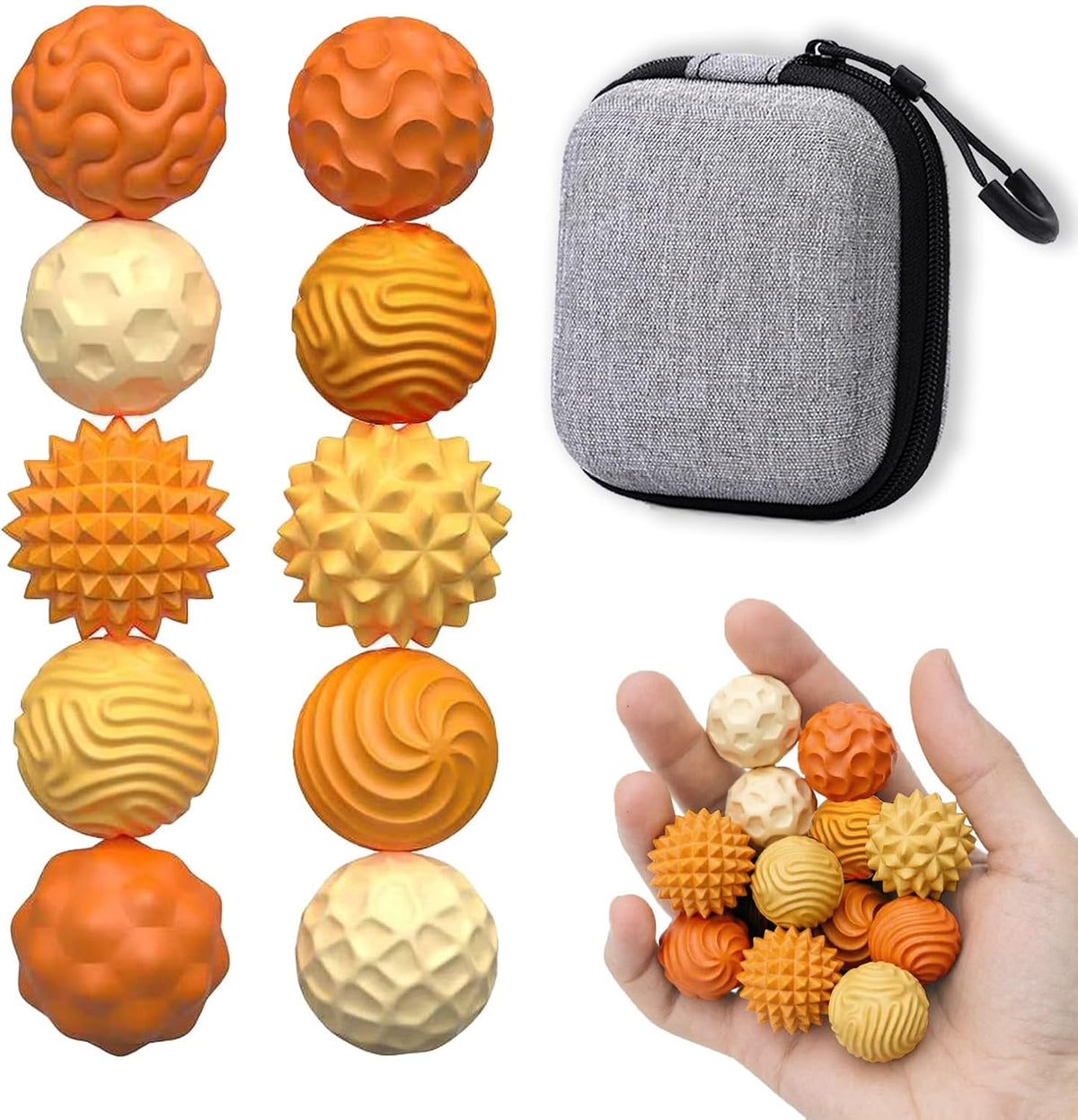 FNASKLEI Juguetes sensoriales para adultos con bolas magnéticas \u2...
