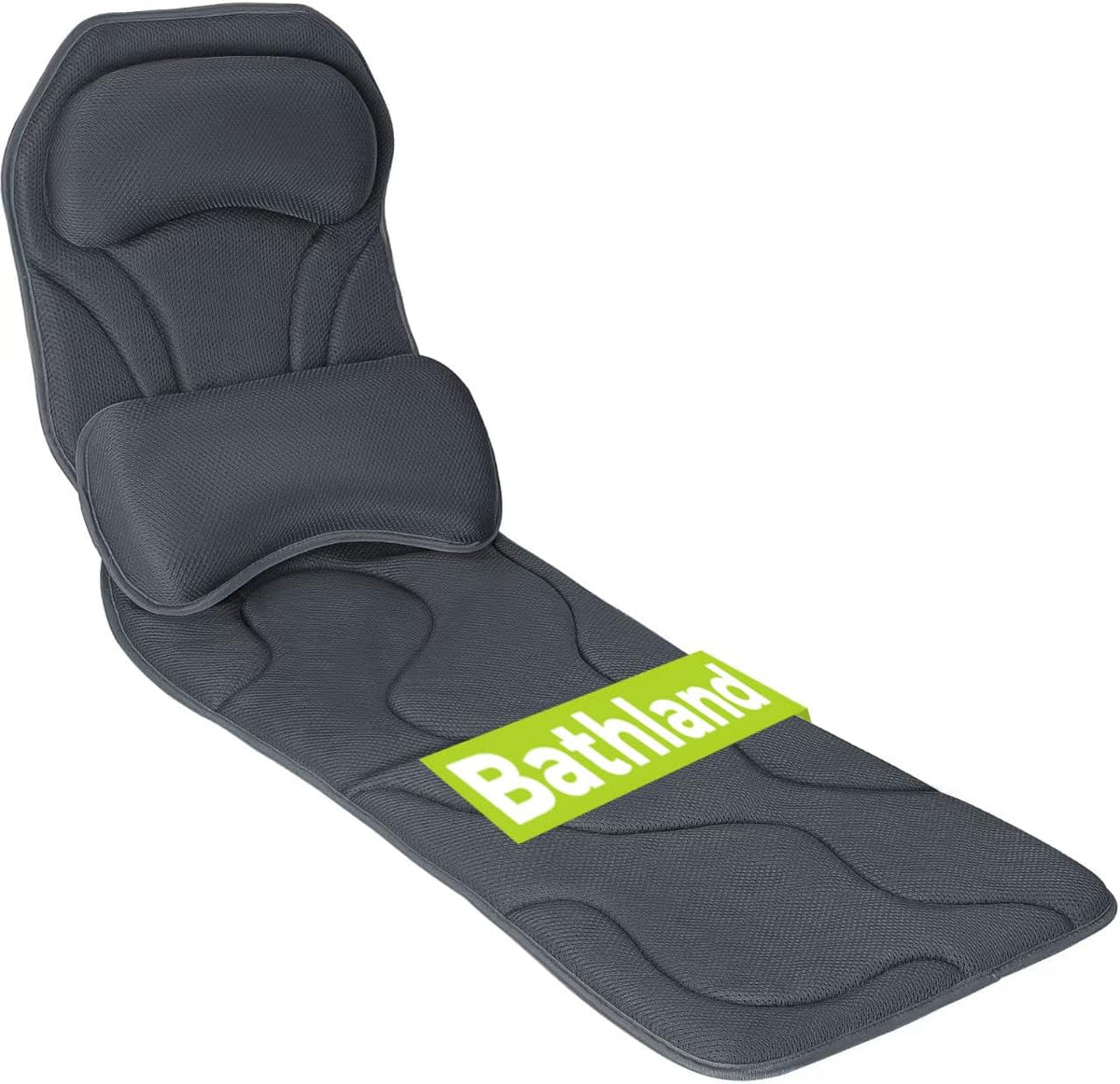 Bathland Almohada de baño de cuerpo completo para tina - Almohada d...