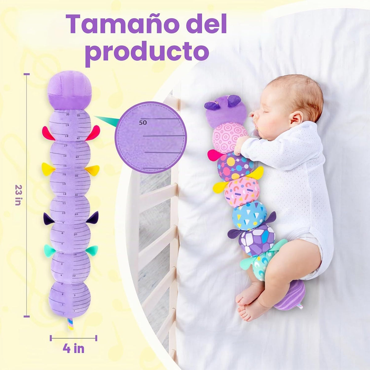KMUYSL Juguetes para bebés de 0-6 y 6-12 meses, juguete sensorial c...
