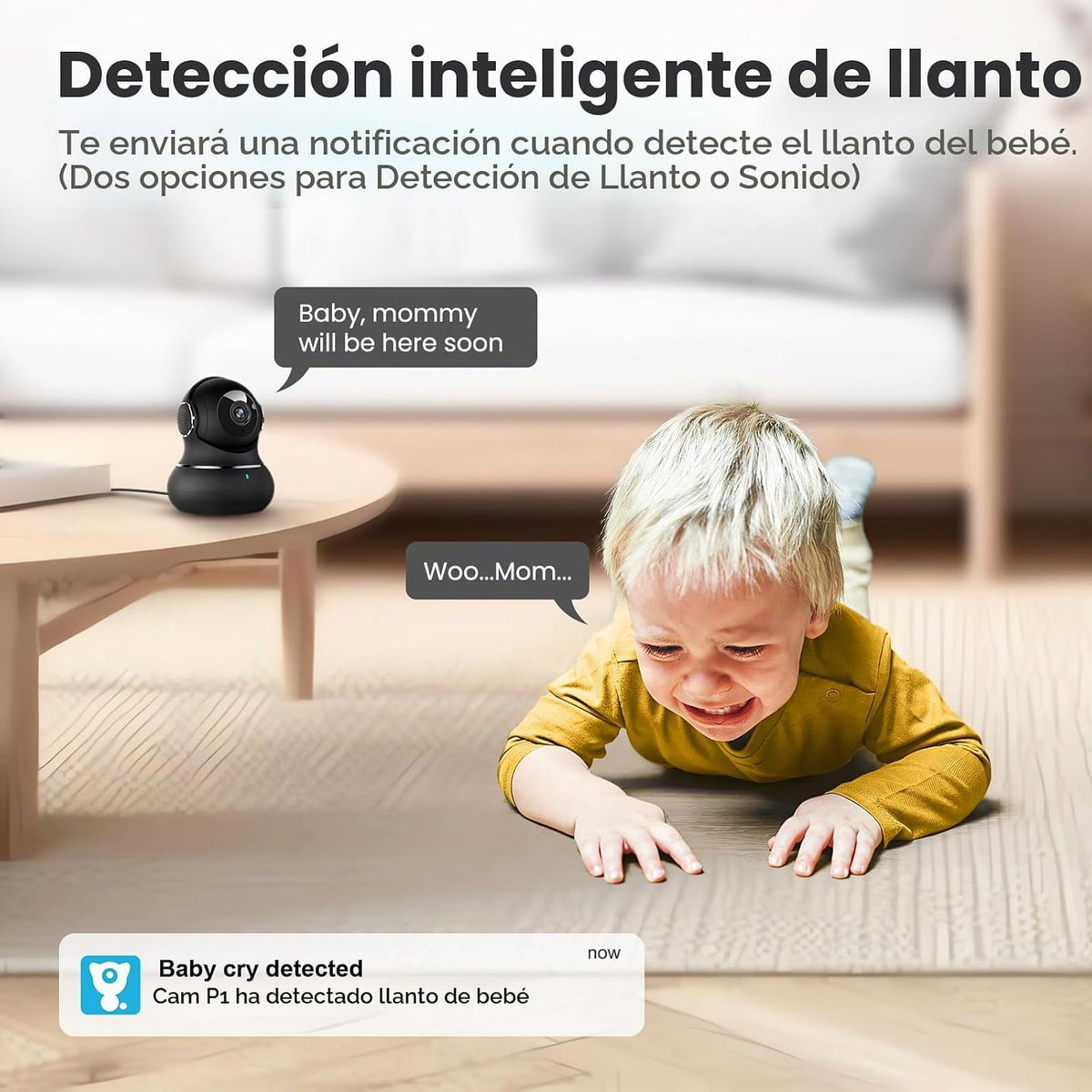 litokam - Cámara de seguridad interior de 5GHz, cámaras de 5MP para...