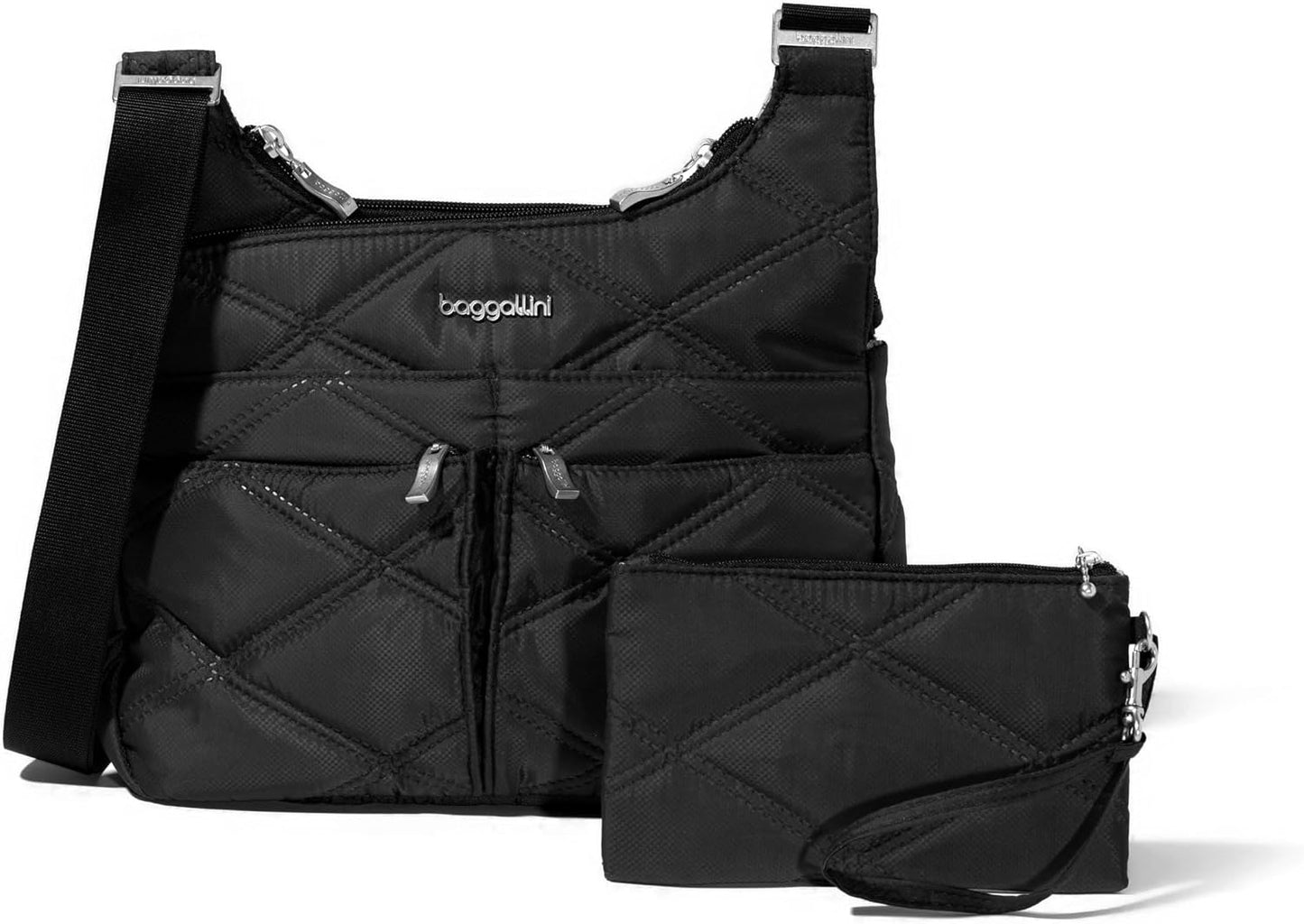 Baggallini Crossbody Travel Bag 11x8.5 Lightweight Water-resistant...