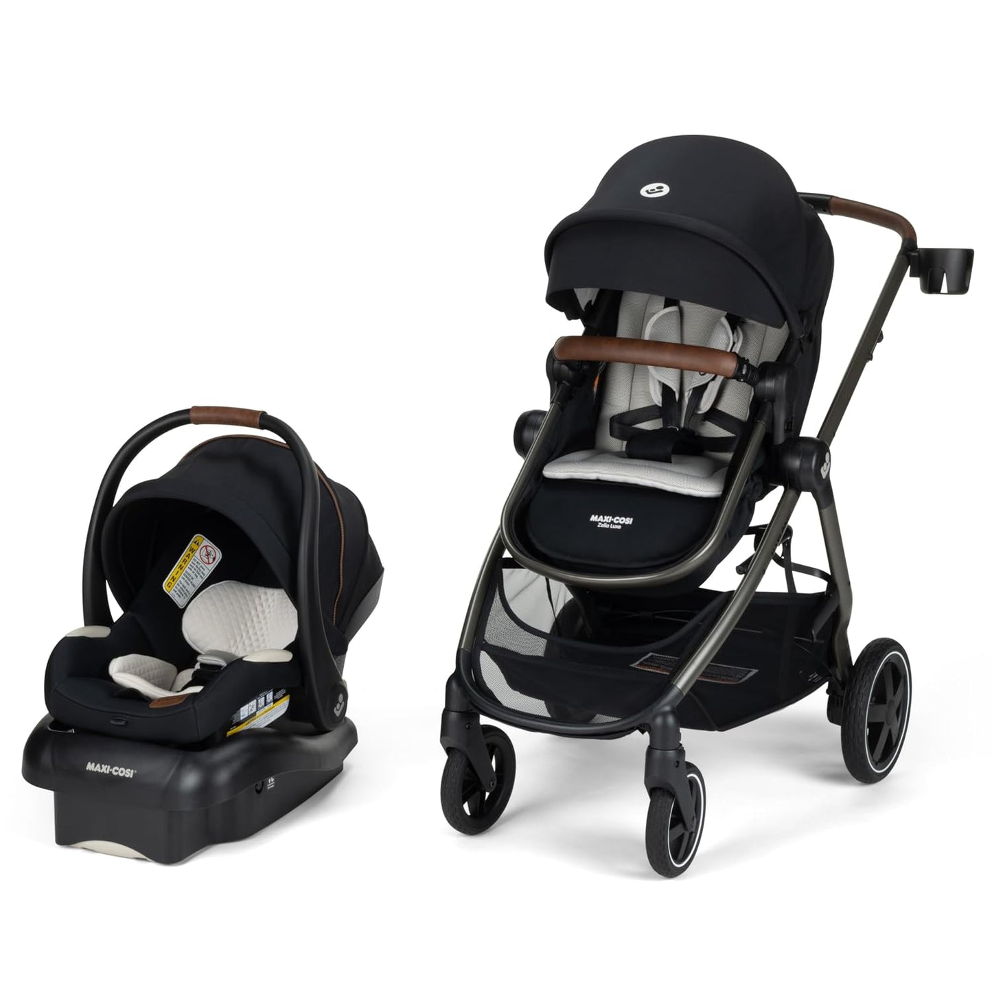 Maxi-Cosi Zelia 2 Luxe - Sistema de viaje modular 5 en 1, color are...