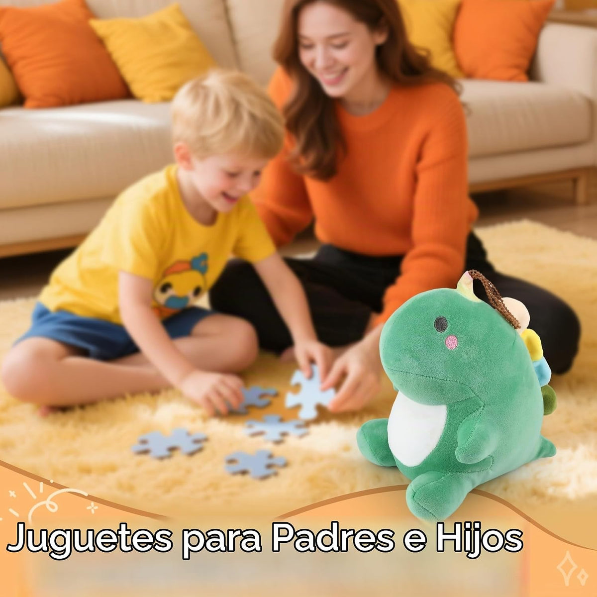 Animal de peluche de dinosaurio, juguetes de peluche de dinosaurio...