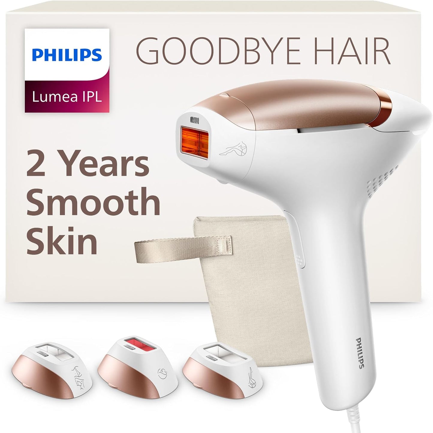 Philips Lumea Serie 8000 Dispositivo de Depilación IPL, Reducción P...