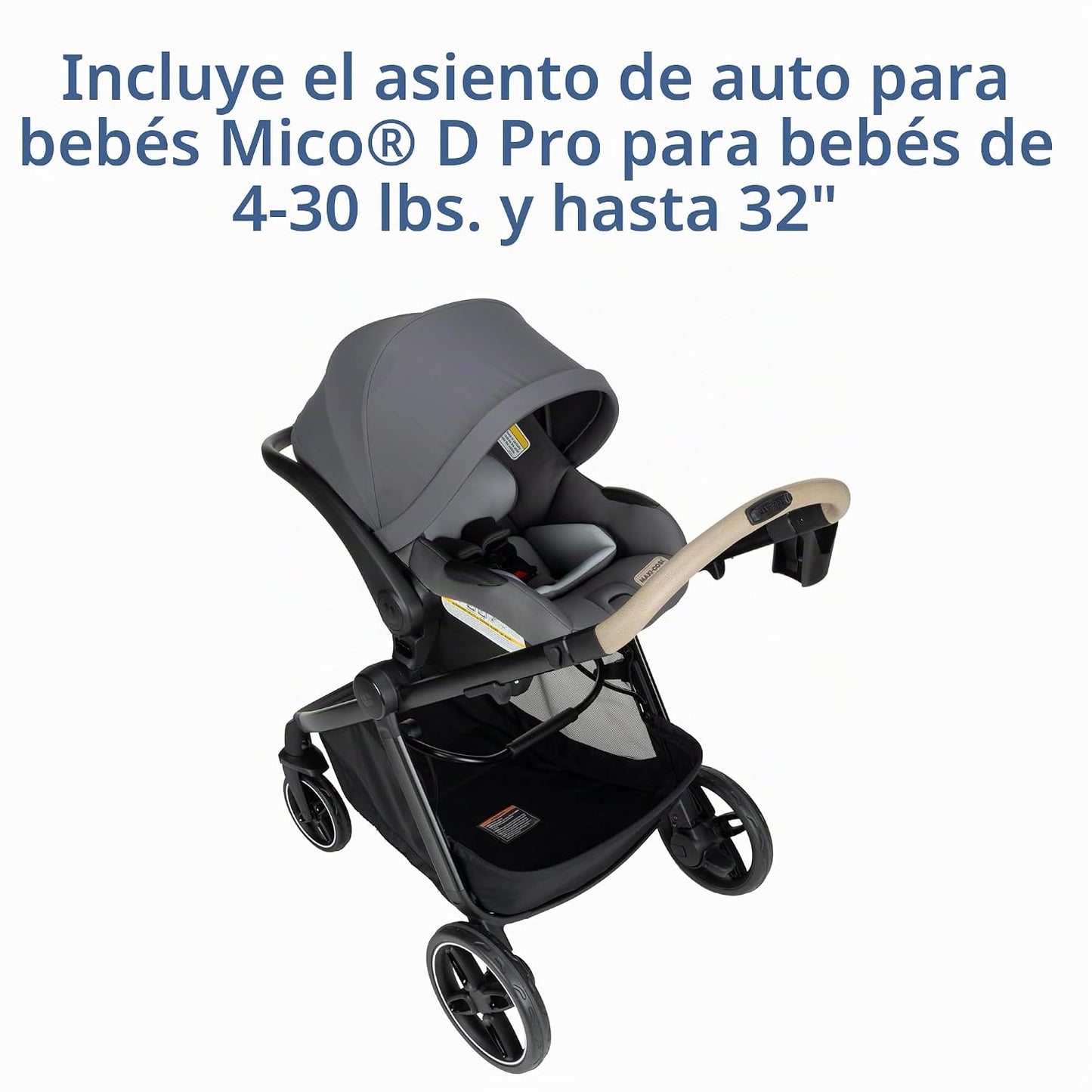 Maxi-Cosi Zelia Pro - Sistema de viaje 5 en 1 con asiento de automó...