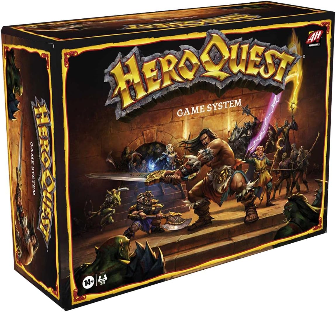 Hasbro Gaming Avalon Hill HeroQuest Sistema de Juego de Mesa de Tab...