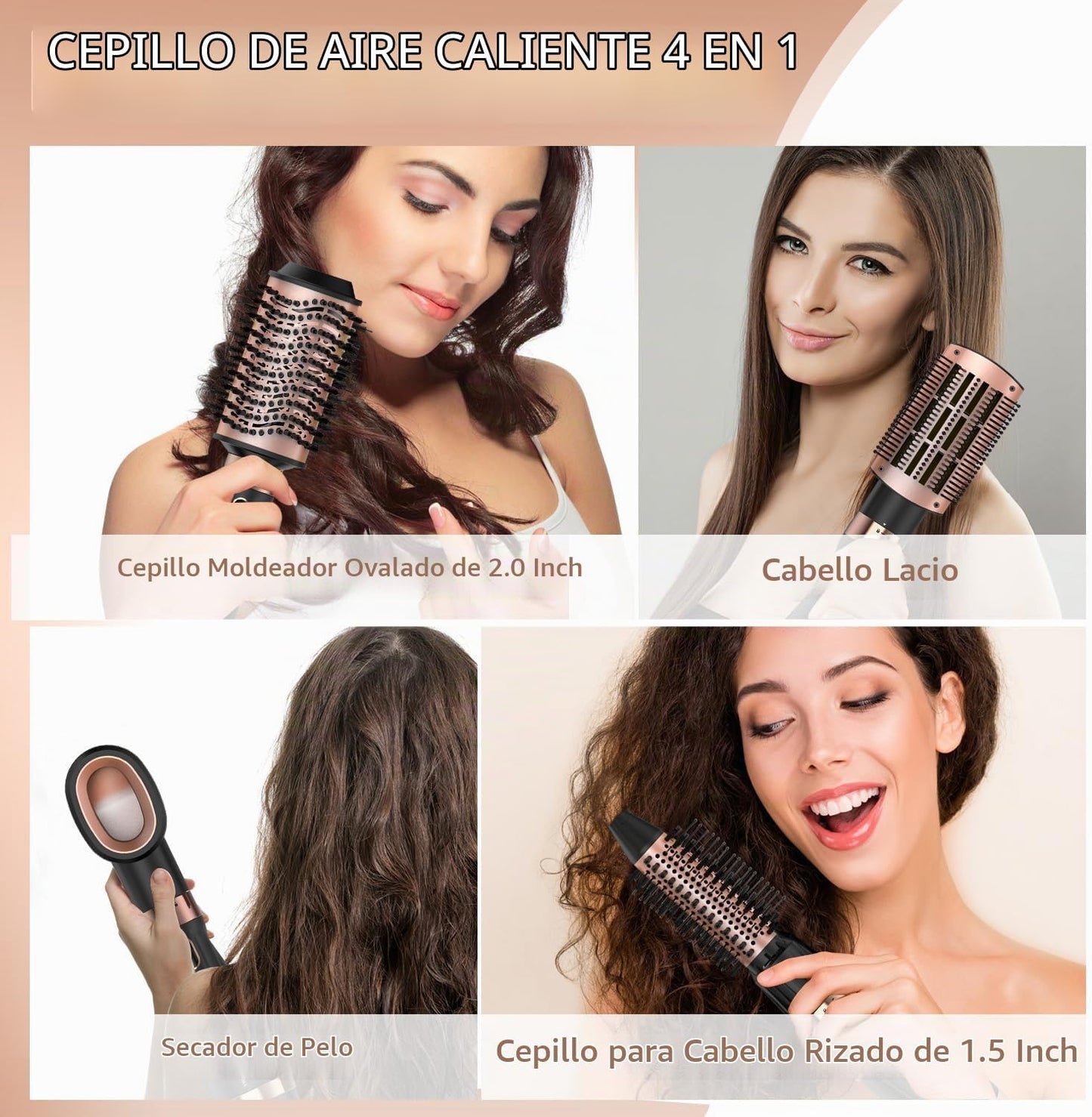 Nicebay Cepillo secador de pelo y cepillo secador multiestilo | Cep...