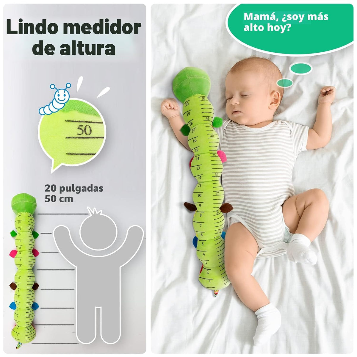 Sumobaby Juguetes de actividad suaves para bebés recién nacidos con...