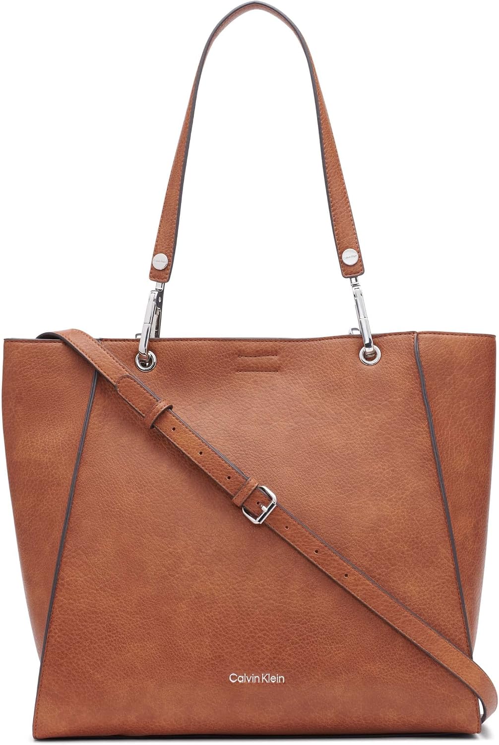 Calvin Klein Bolso Tote Reyna North\/South para mujer | Vegan Leath...