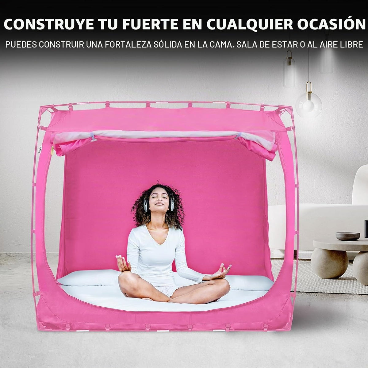 Tienda de campaña con dosel para cama para adultos y niños, tamaño...