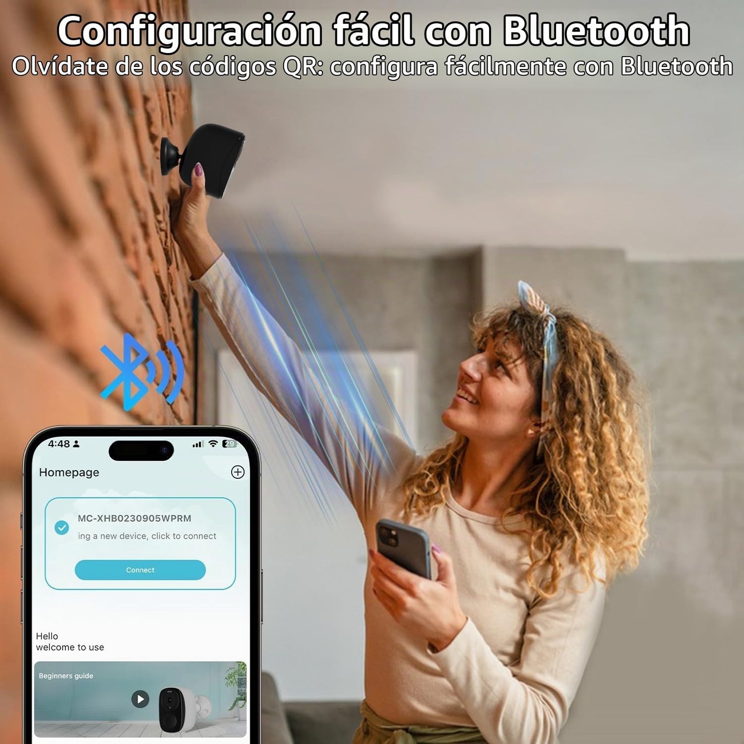 Rraycom Paquete de 2 cámaras de seguridad inalámbricas para exterio...