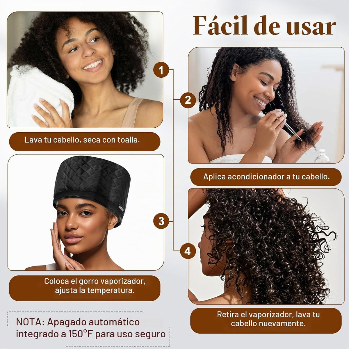 SUNCANDXY Vaporizador de cabello para acondicionamiento profundo: t...