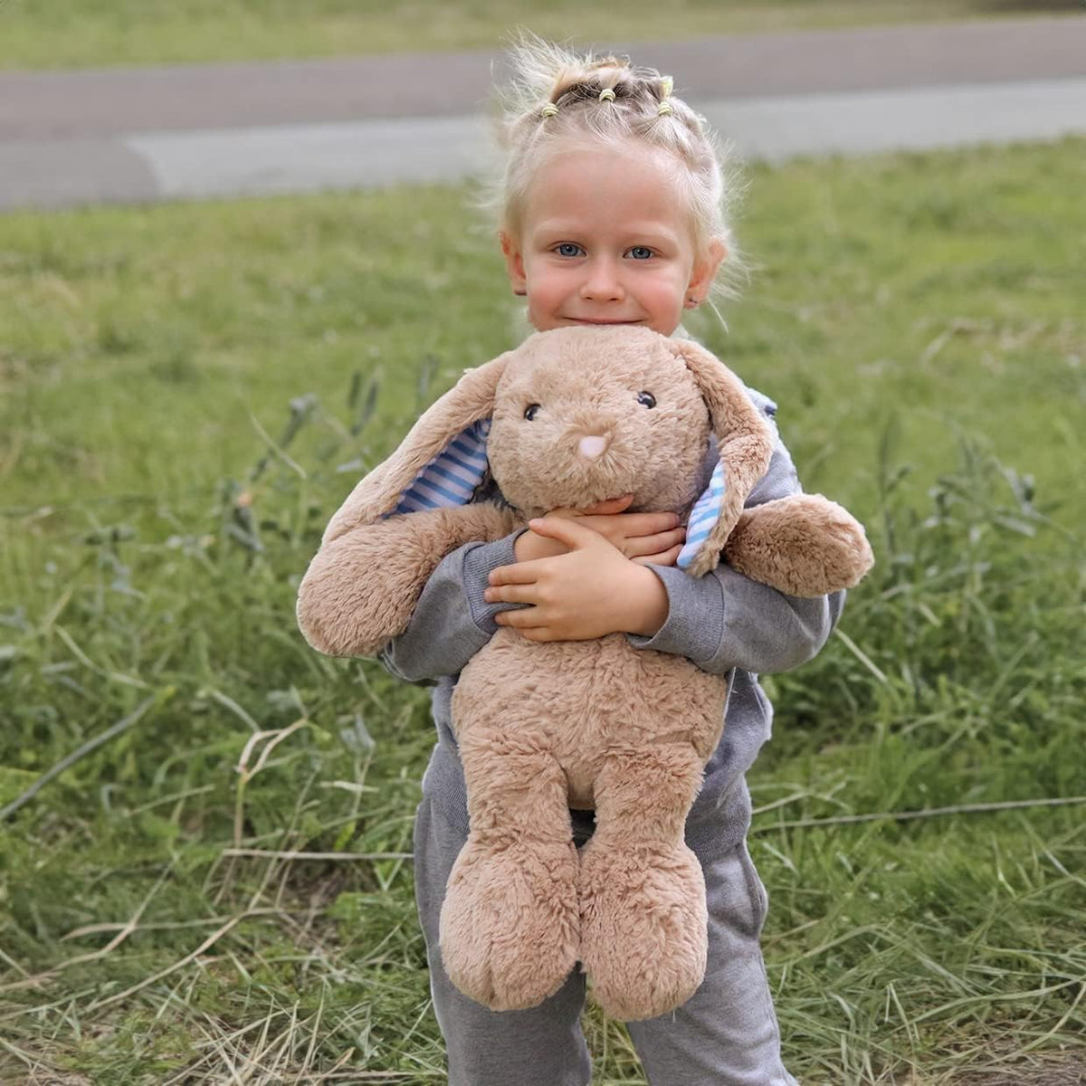 WEIGEDU Animales de Peluche de Conejo para Niños, Niñas, Regalos de...