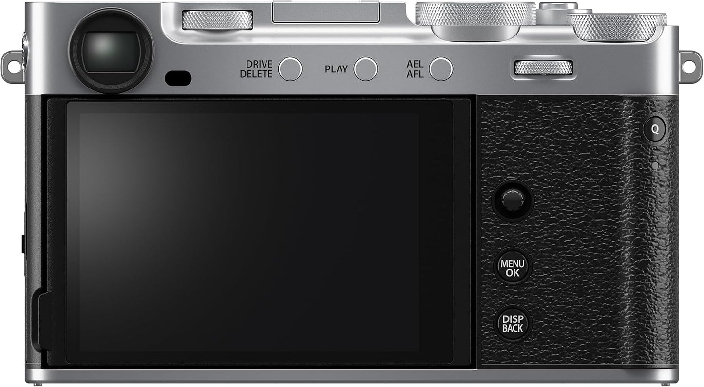 FUJIFILM X-E5 Cuerpo, Plata | Cuerpo solo con sensor de 40.2 MP y e...