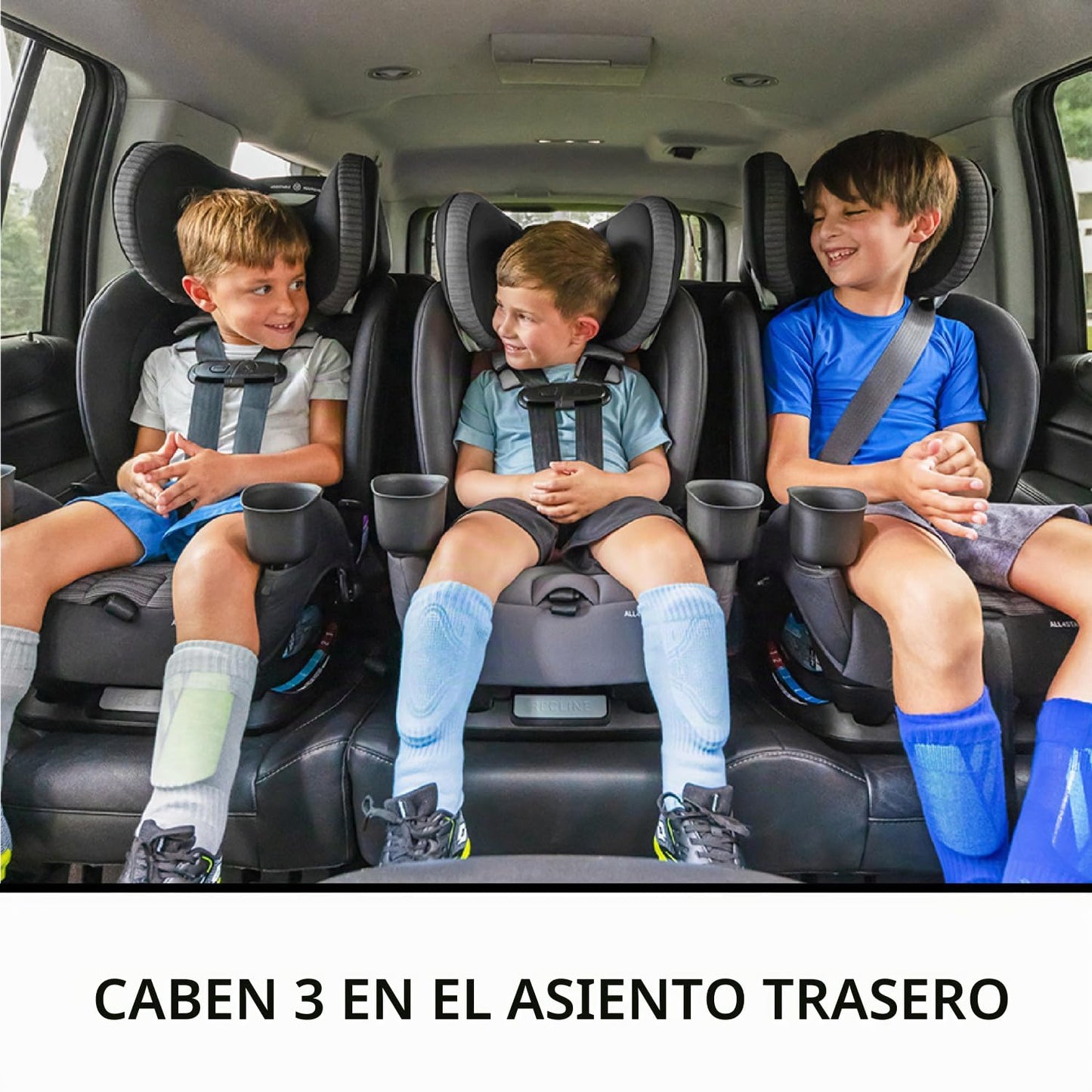 Evenflo All4Stages Slim 4 en 1 Asiento convertible para automóvil (...