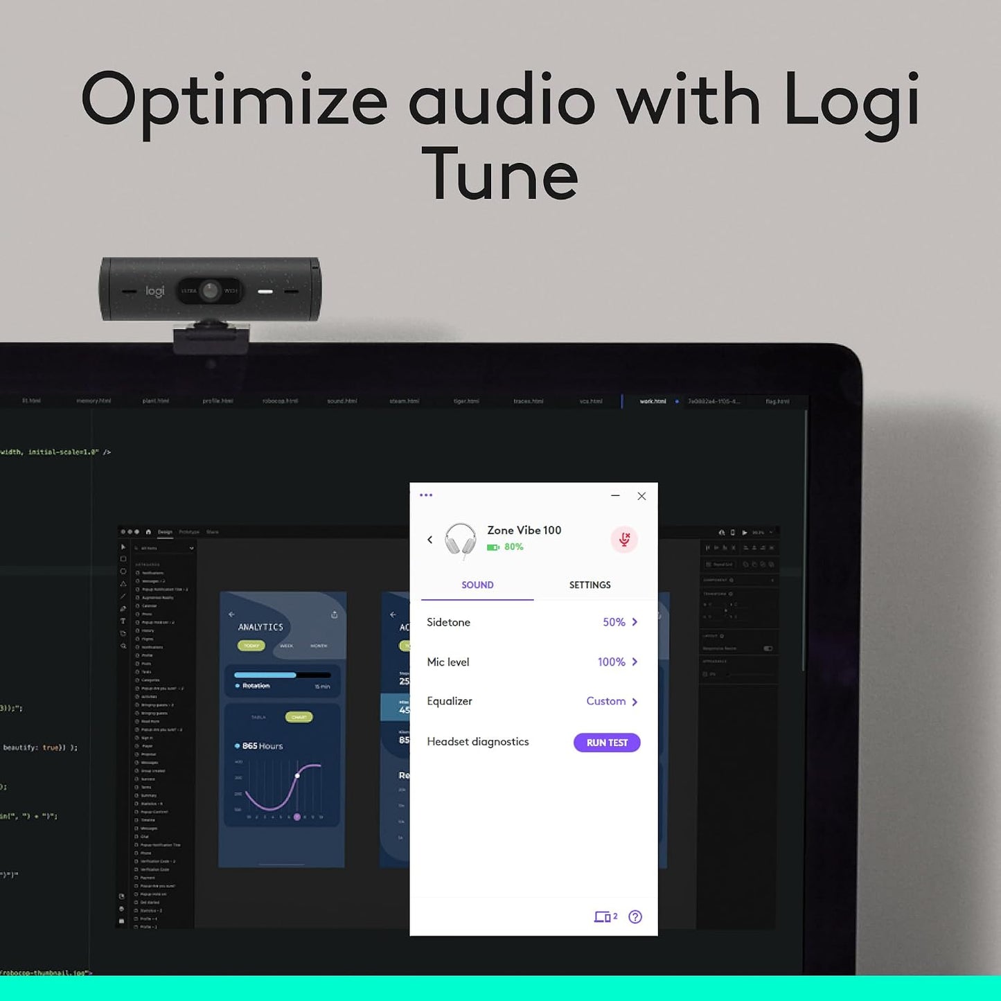 Logitech Zone Vibe 100 Auriculares inalámbricos sobre la oreja - Bl...