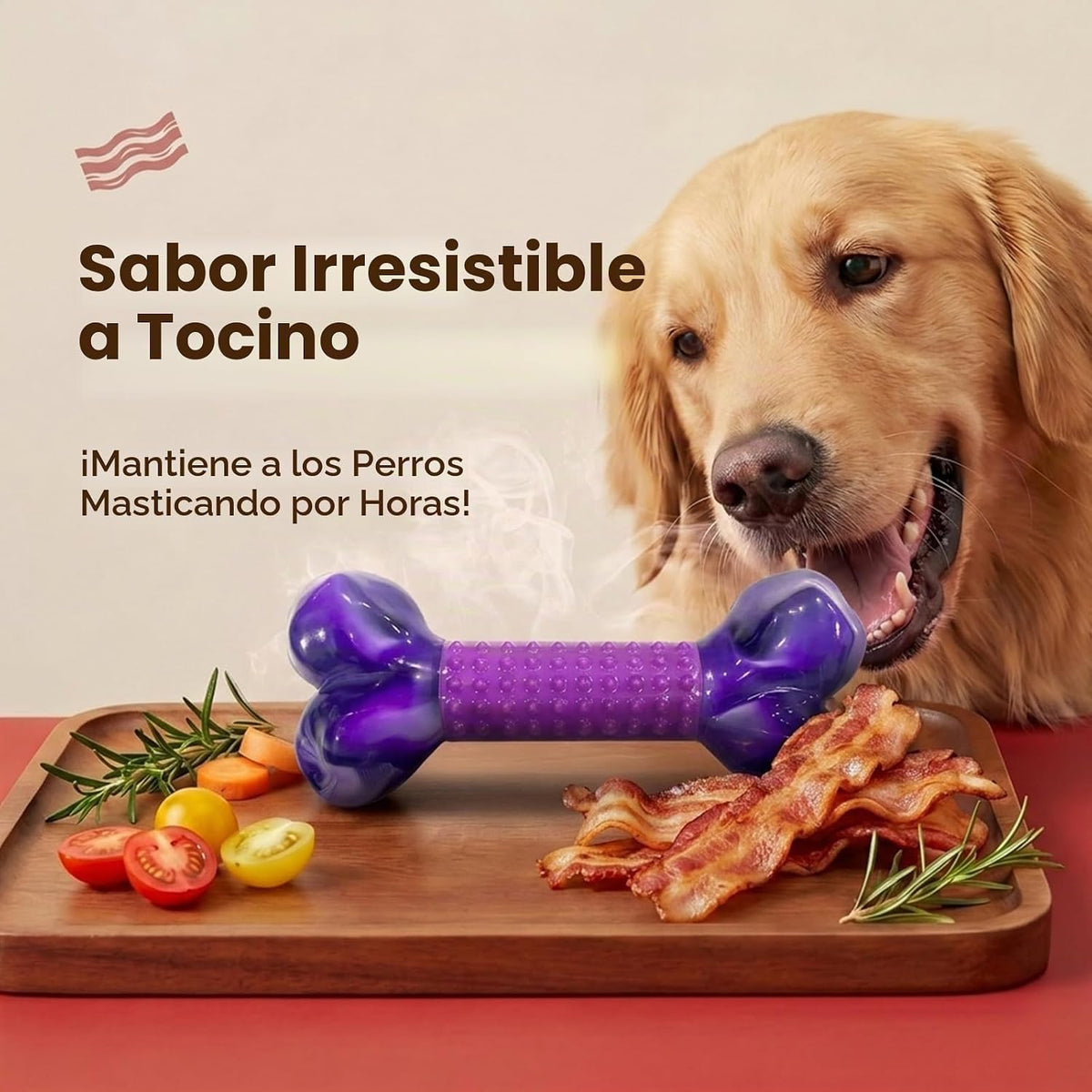 Apasiri Juguetes resistentes para perros masticadores agresivos de...