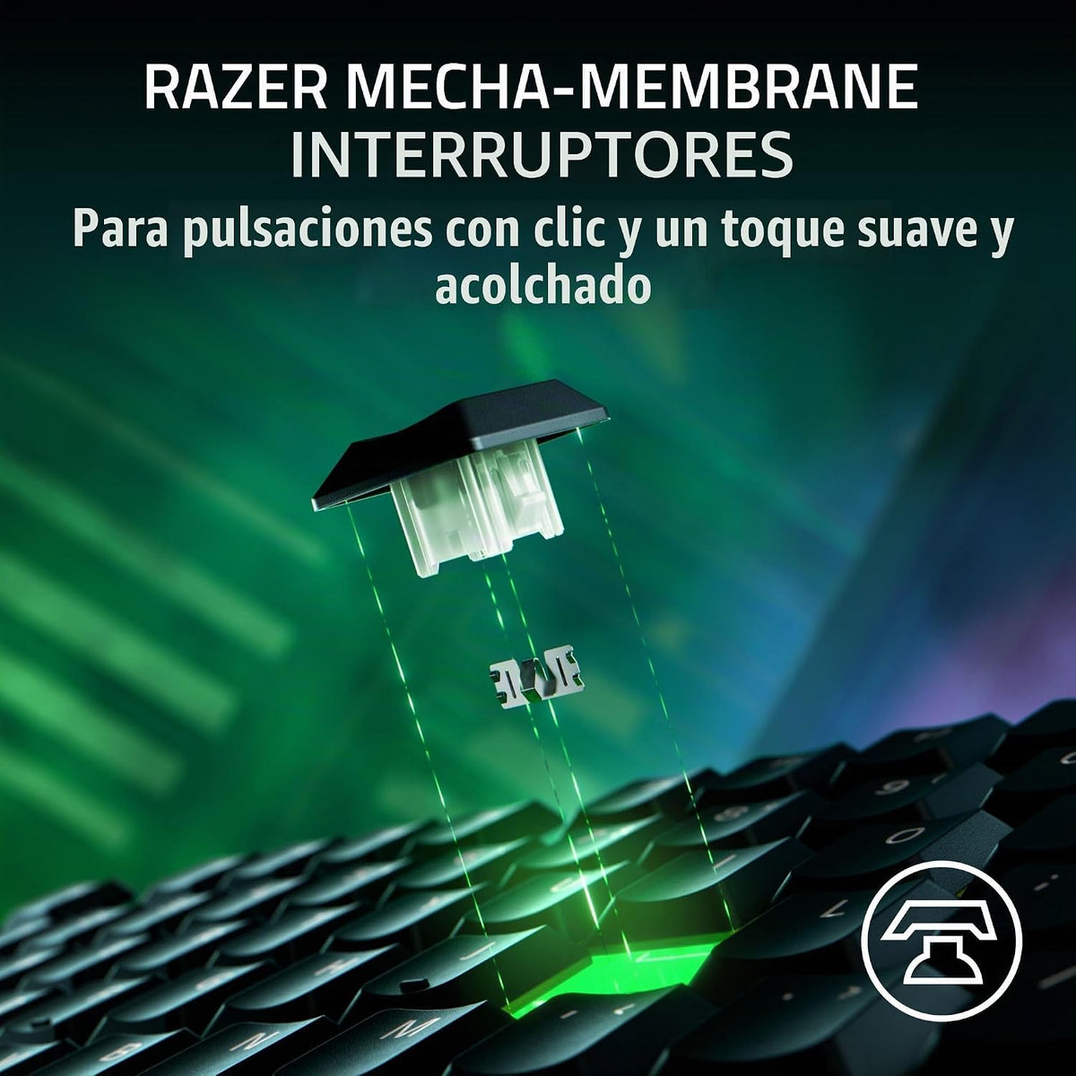 Razer Ornata V3 TKL - Teclado para juegos, teclas de perfil bajo, c...