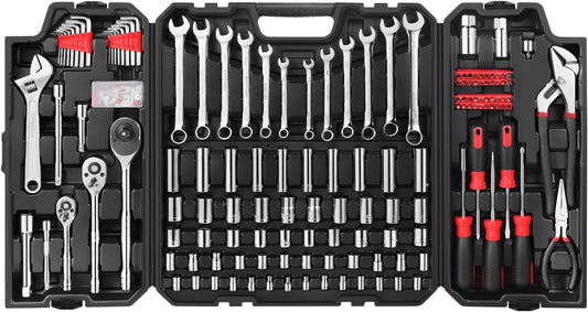Eastvolt EVHT24801 - Juego de herramientas mecánicas de 248 piezas,...