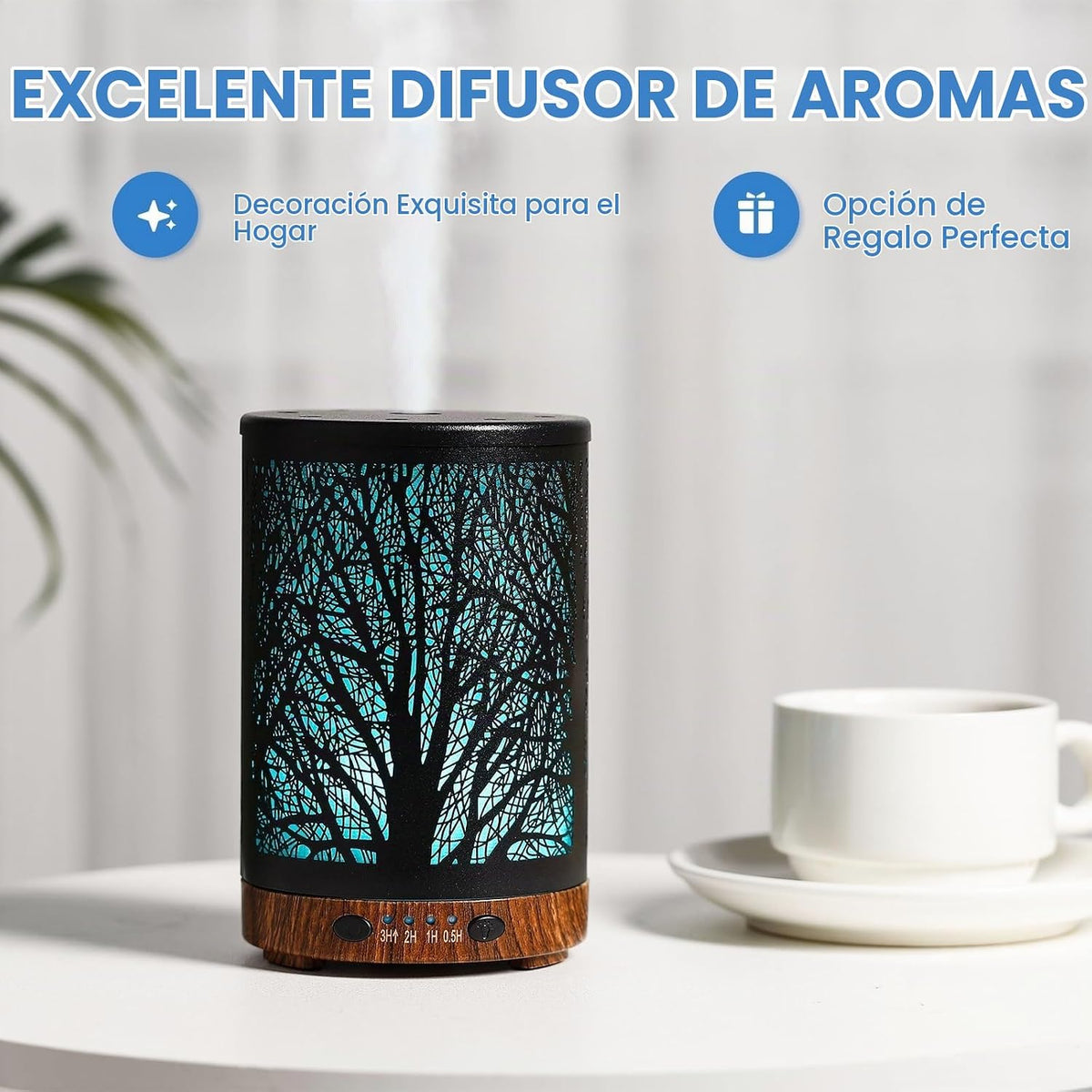 JOYOLO Difusor de aceites esenciales y juego de aceites esenciales,...