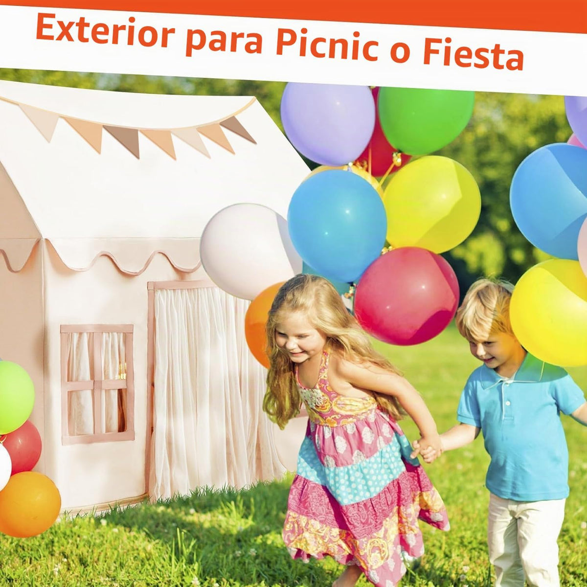 RongFa Playhouse - Tienda de campaña para niños, portátil con alfom...