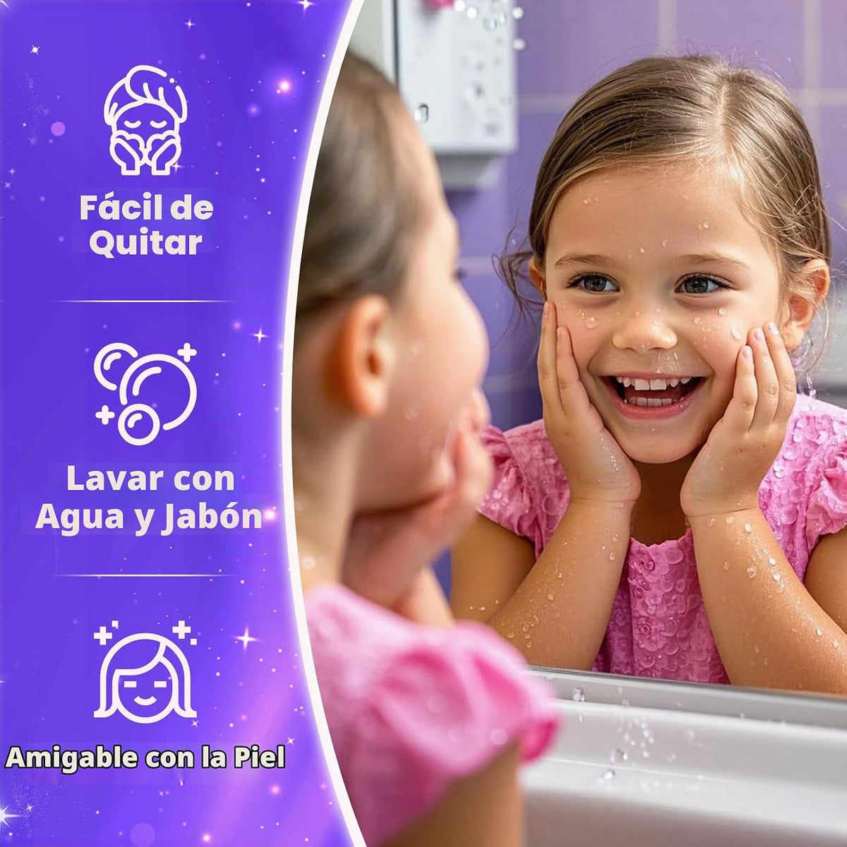 ULOVEME Kit de Maquillaje Real para Niñas Pequeñas - Maquillaje Rea...