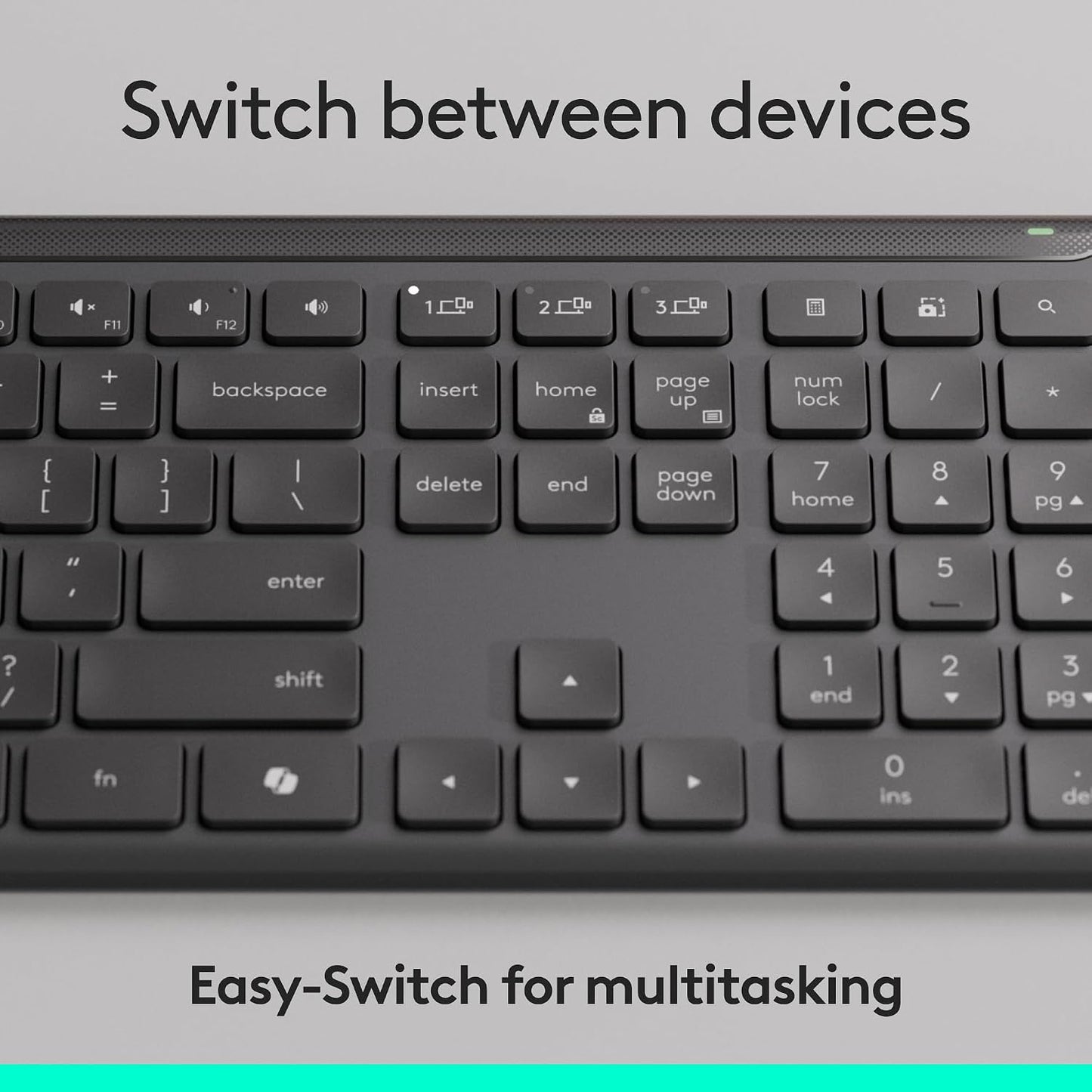 Combo Logitech Signature Slim MK955 para empresas - Edición Copilot...
