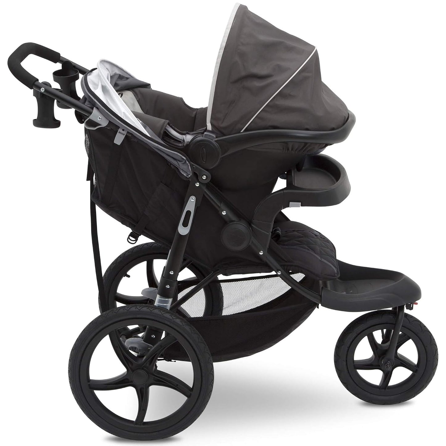 Cochecito de jogging clásico Jeep por Delta Children, gris