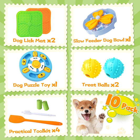 Forfon Juguetes de rompecabezas para perros seleccionados para el a...