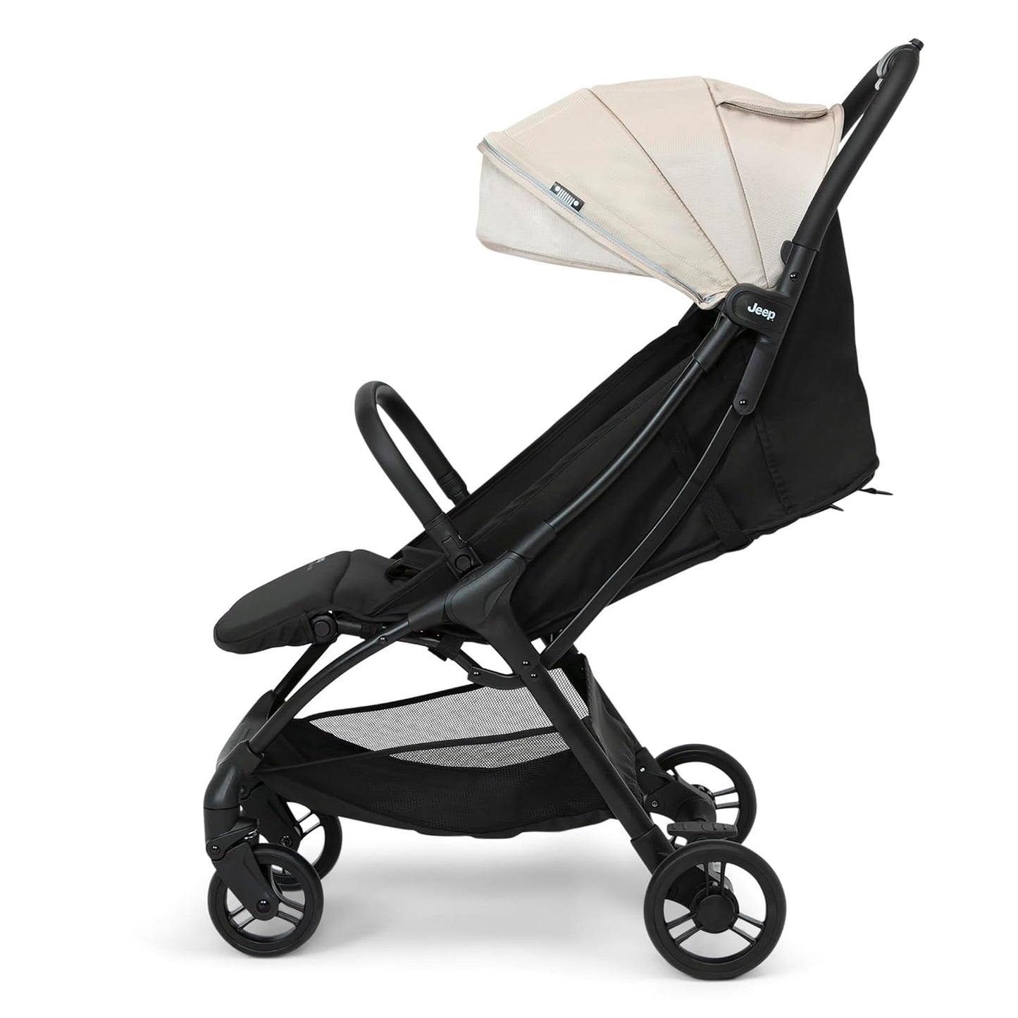 Delta Children Greenguard Gold - Cochecito de viaje compacto Jeep A...