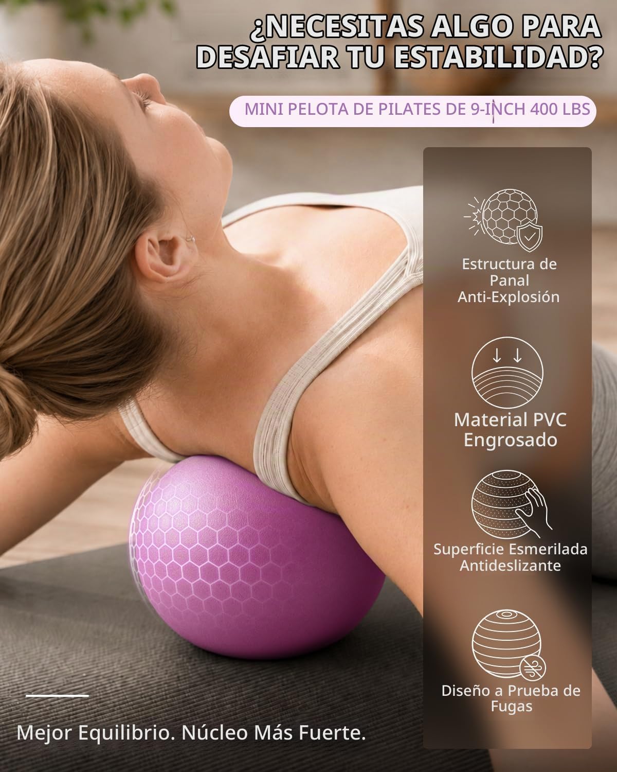 LIONSCOOL Juego de anillos de pilates círculo mágico de 14", mini p...
