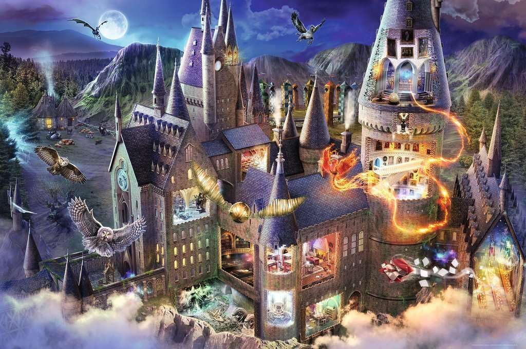 Ravensburger - Harry Potter: Castillo de Hogwarts - Rompecabezas de...