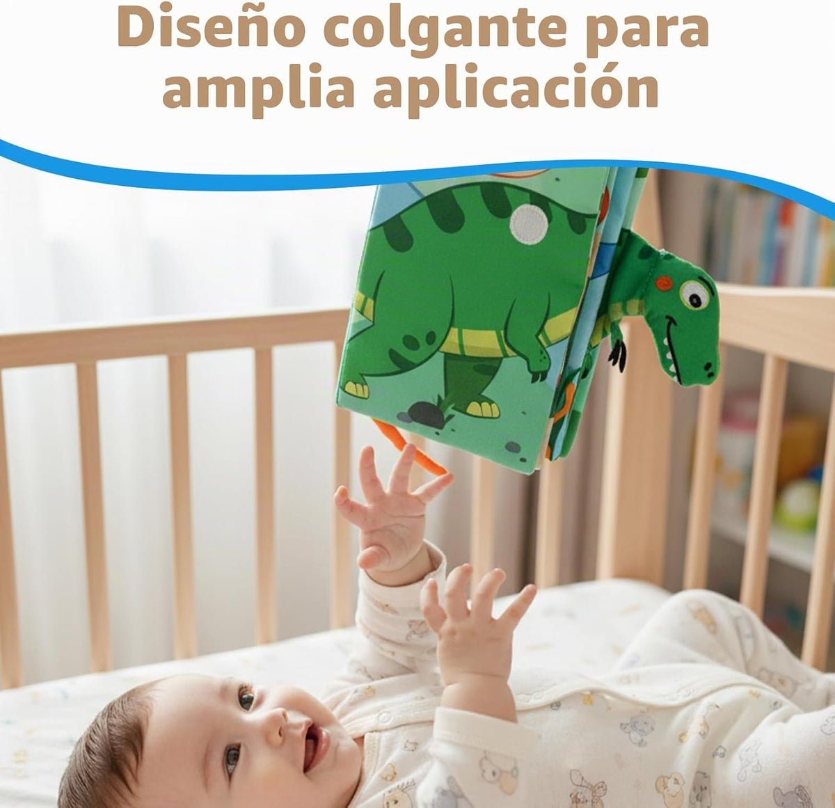 YOGINGO Libros para bebés Montessori Toys Cute Dinosaurs Theme Baby...