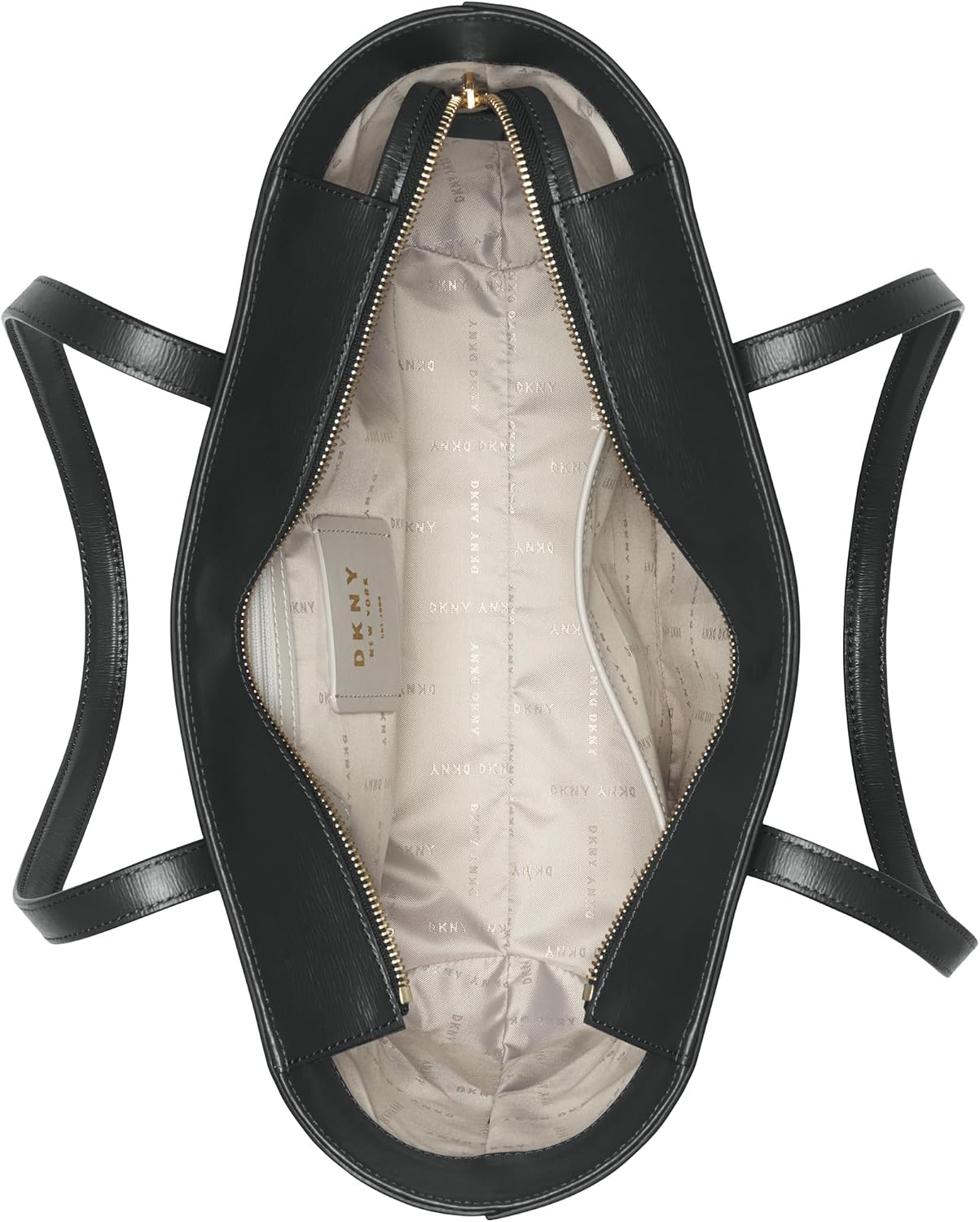 DKNY - Bolso de mano mediano de cuero para mujer Bryant | 15,2 pulg...