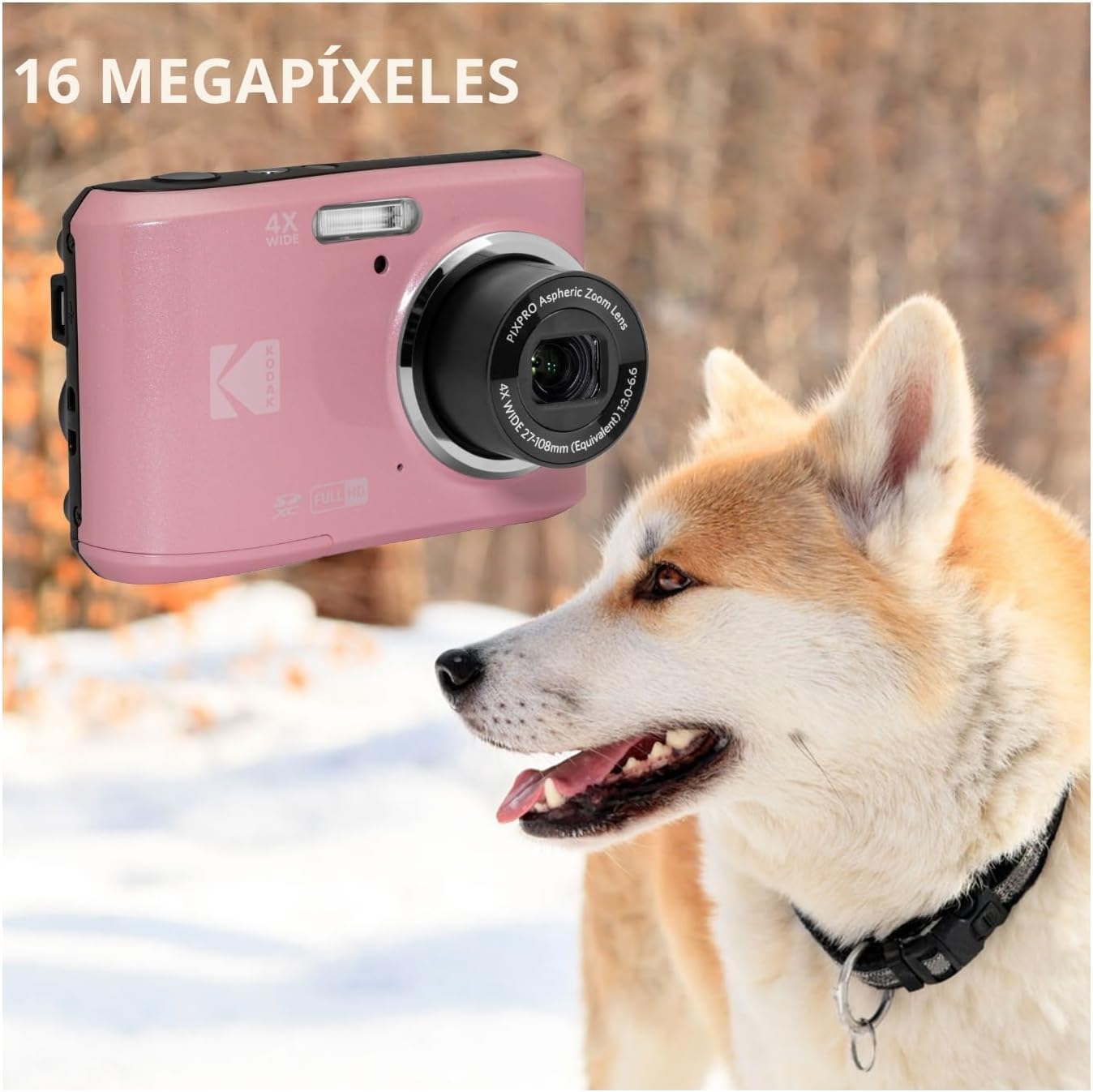 Kodak PIXPRO FZ45 Friendly Zoom 16MP 1080p Cámara digital Full HD (...
