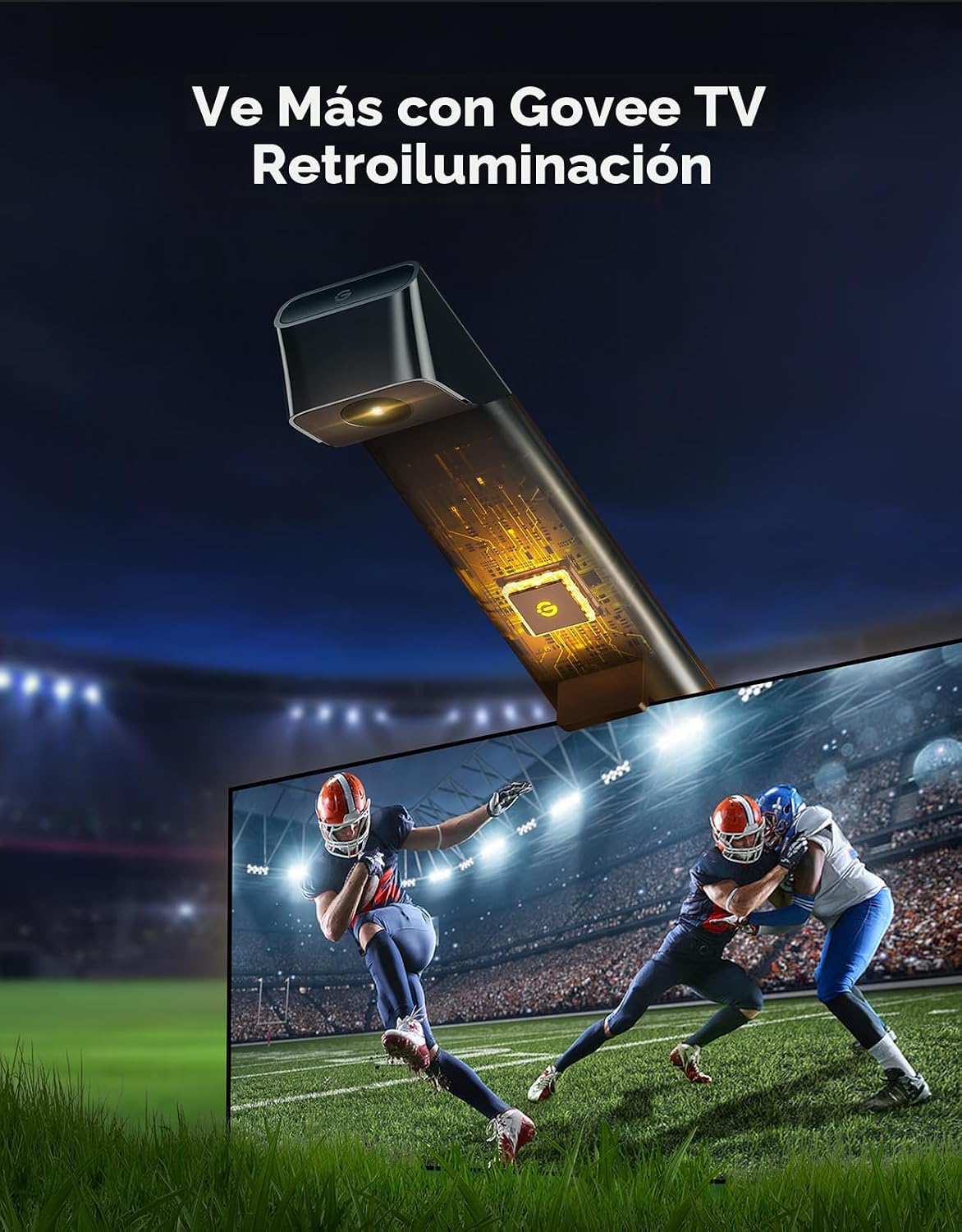 Govee Retroiluminación para TV 3 Lite con función de corrección de...