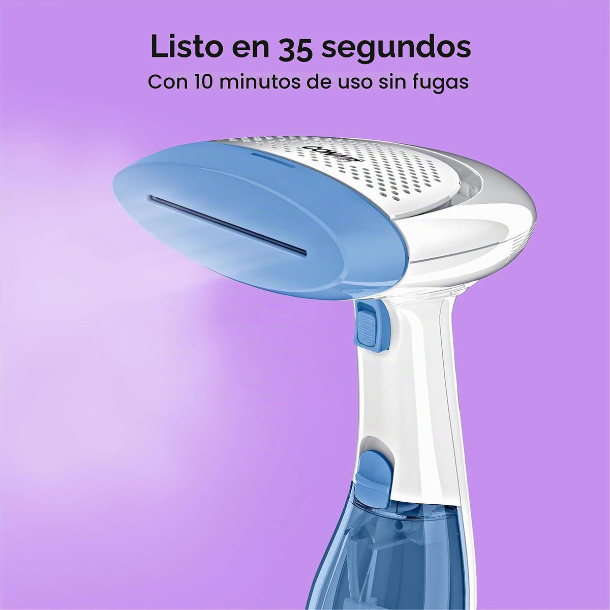 Conair Vaporizador de ropa de mano, ExtremeSteam 1200W, diseño port...