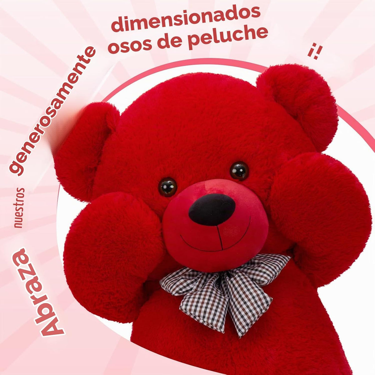 MaoGoLan Oso de peluche grande de 6 pies, animal de peluche grande...