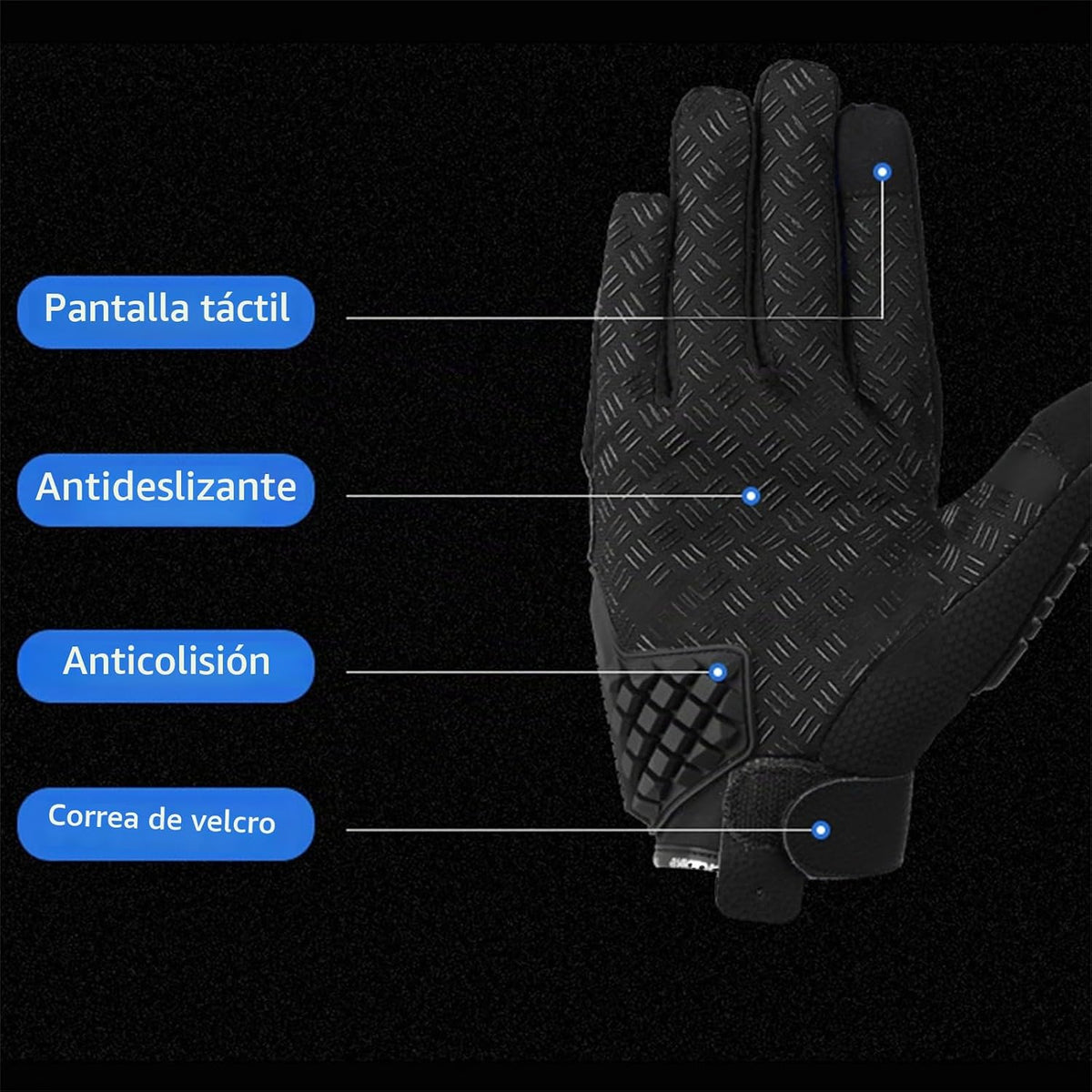 faralite Guantes de motocicleta para hombres y mujeres \u2013 Guant...